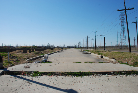 Desire neighborhood in the Upper Ninth Ward.